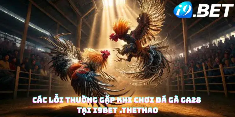 Các Lỗi Thường Gặp Khi Chơi Đá Gà GA28 Tại i9bet .thethao